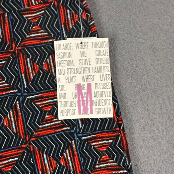 Lularoe Womens Medium Cassie Pull On Geometric Print Fitted Pencil Skirt NWT - Picture 2 of 7